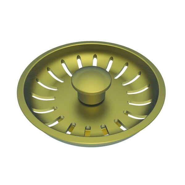 Brasstech Large Basket Strainer in Antique Brass 1224/06 Zoro